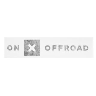 Offroad Large Black Decal | Multiple Sizes