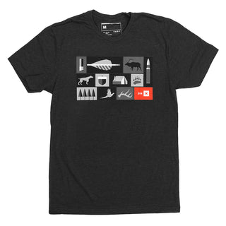 Hunt Bento Tee | Charcoal