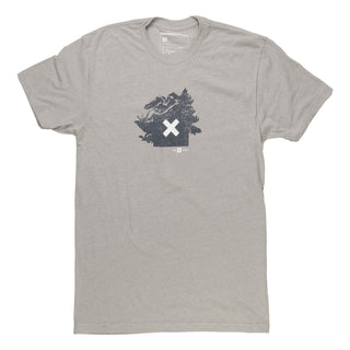 Hunt Elk X Tee | Grey