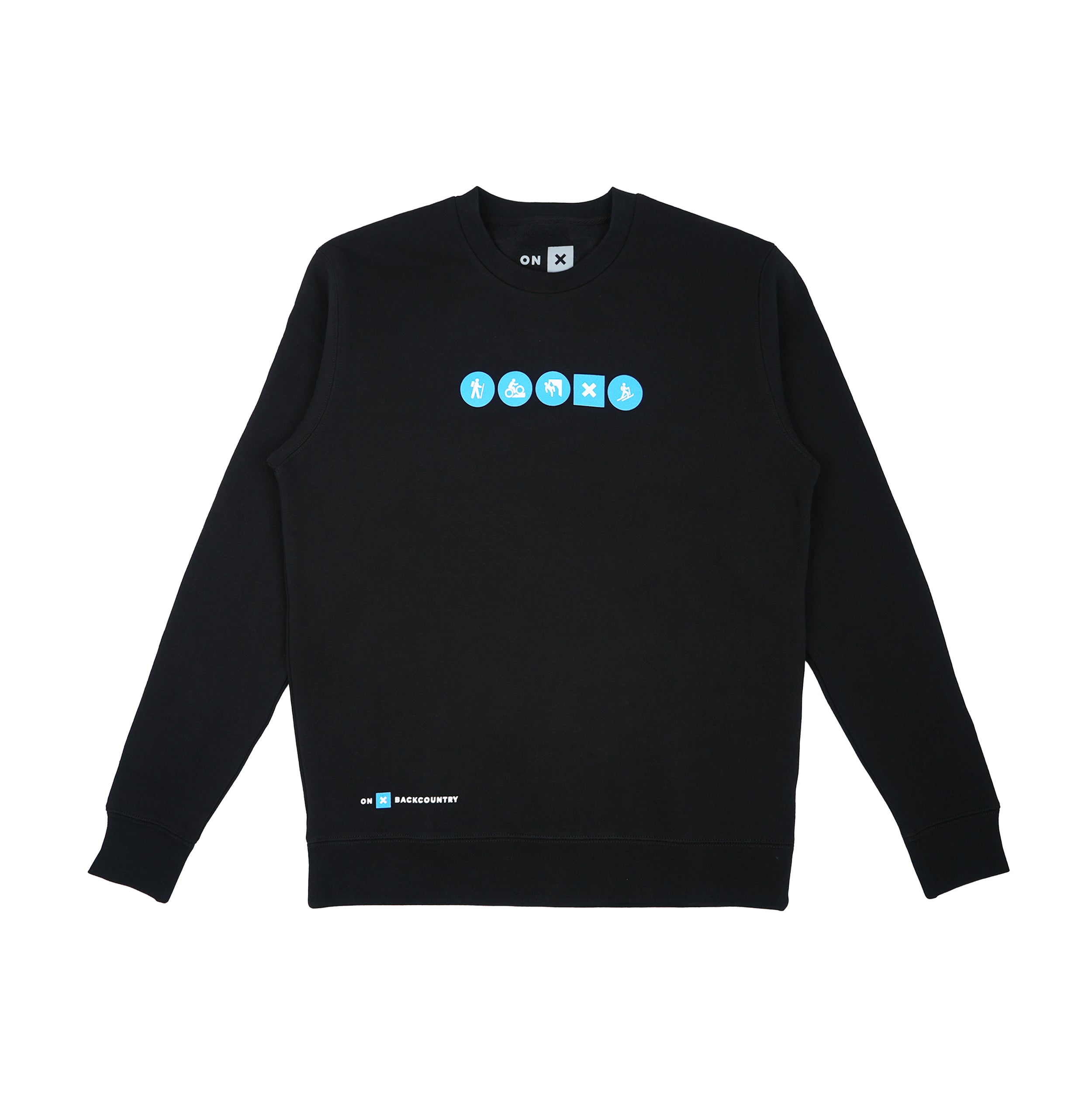 Backcountry Icon Crewneck | Black