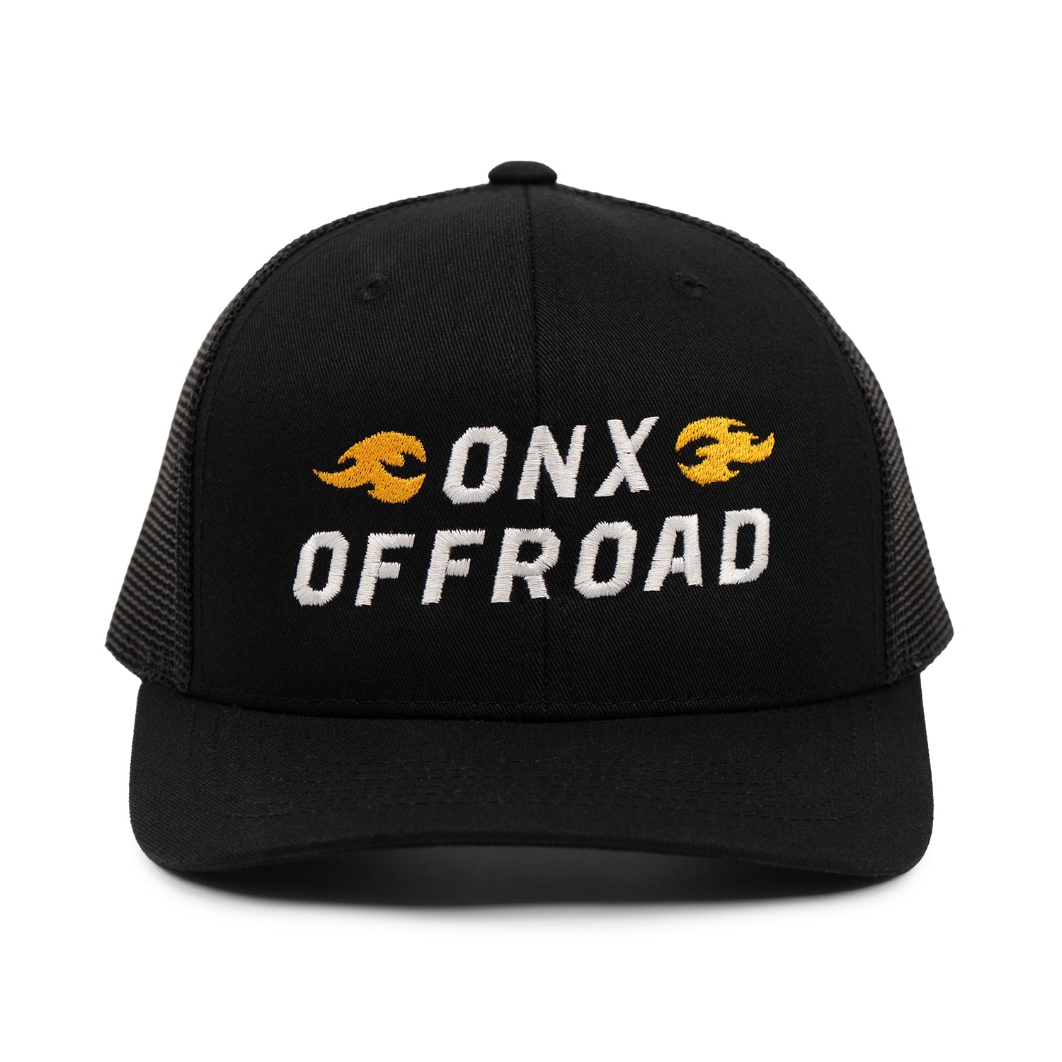 Offroad Flames Hat | Black