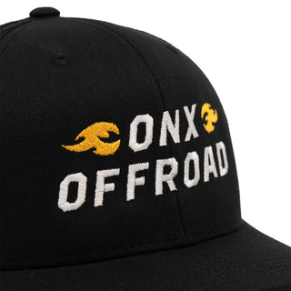 Offroad Flames Hat | Black