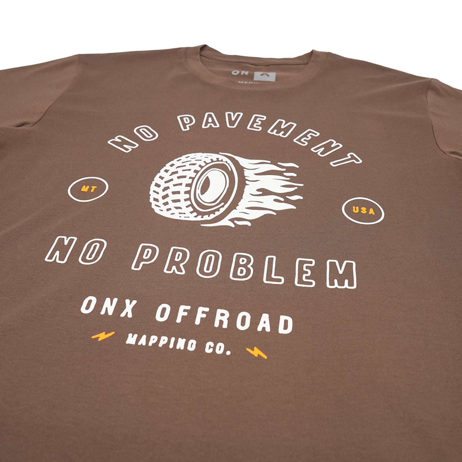 Offroad No Pavement Tee | Brown