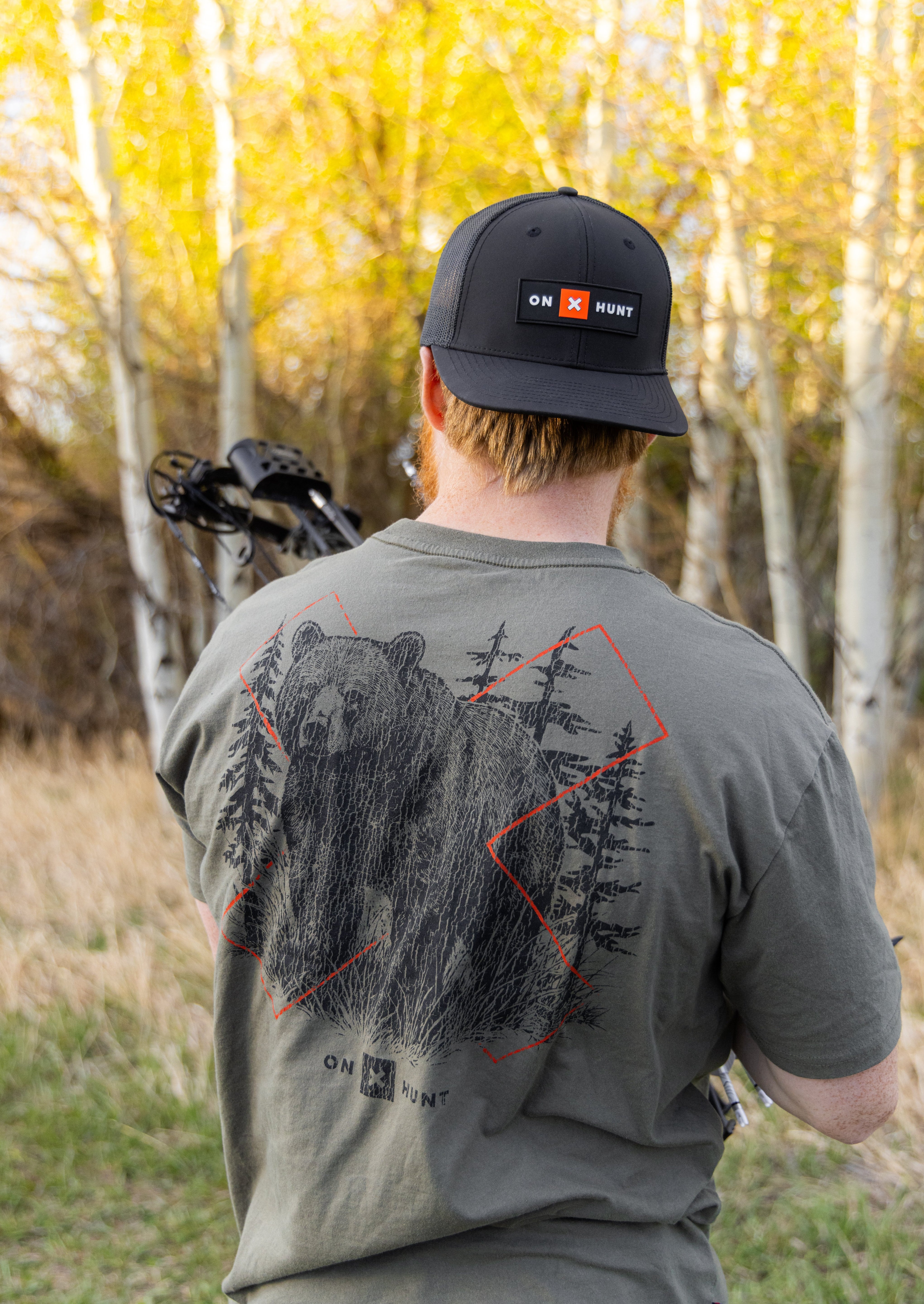 Hunt Frontier Grizz Tee | Olive