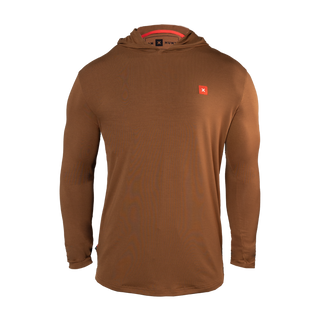 Hunt Baseline Lightweight Hoodie | Brown