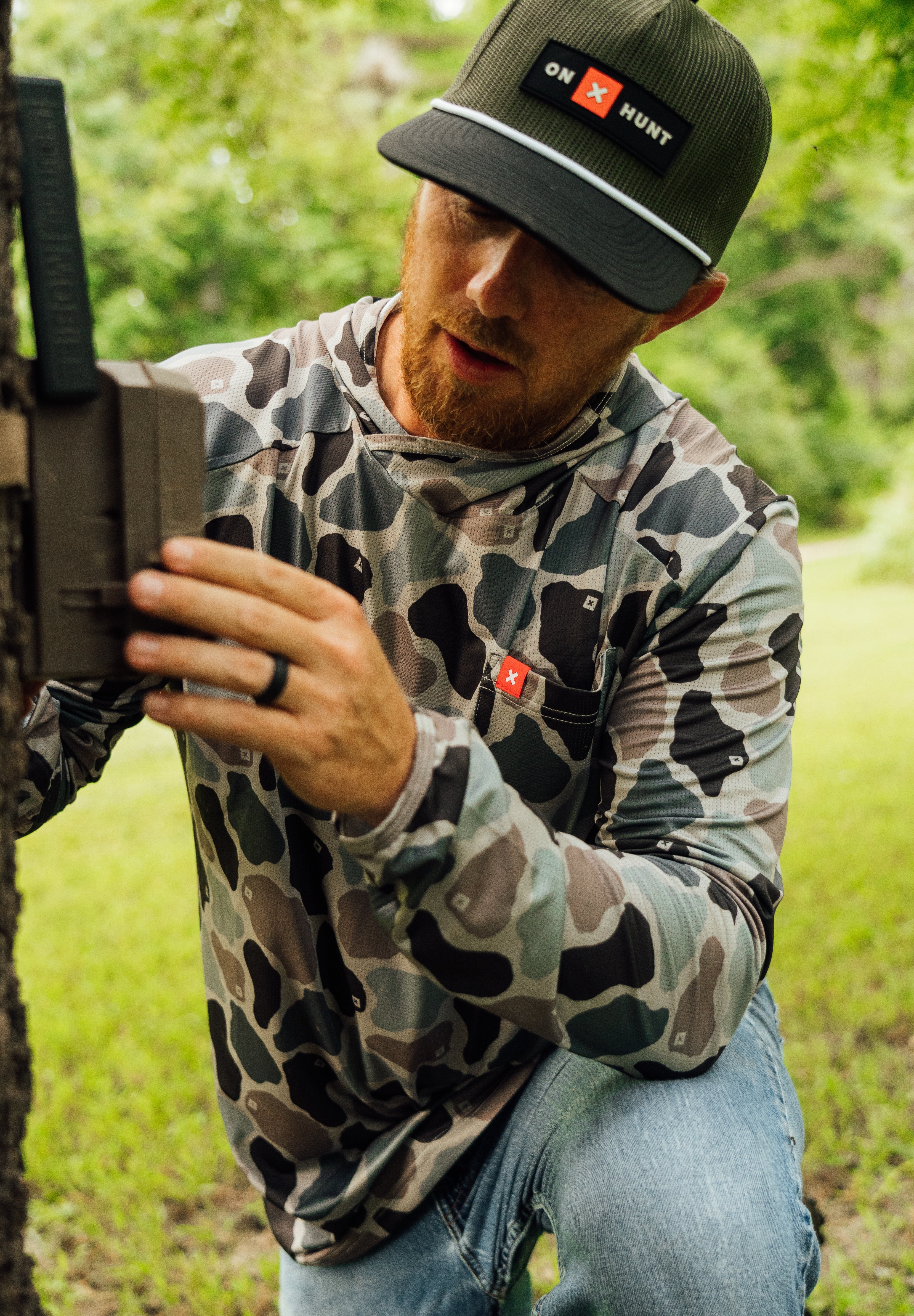 Hunt Bayou Run Airflow Hoodie | Duck Camo