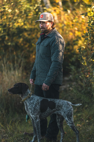 Hunt Bearing Puff Shacket | Charcoal