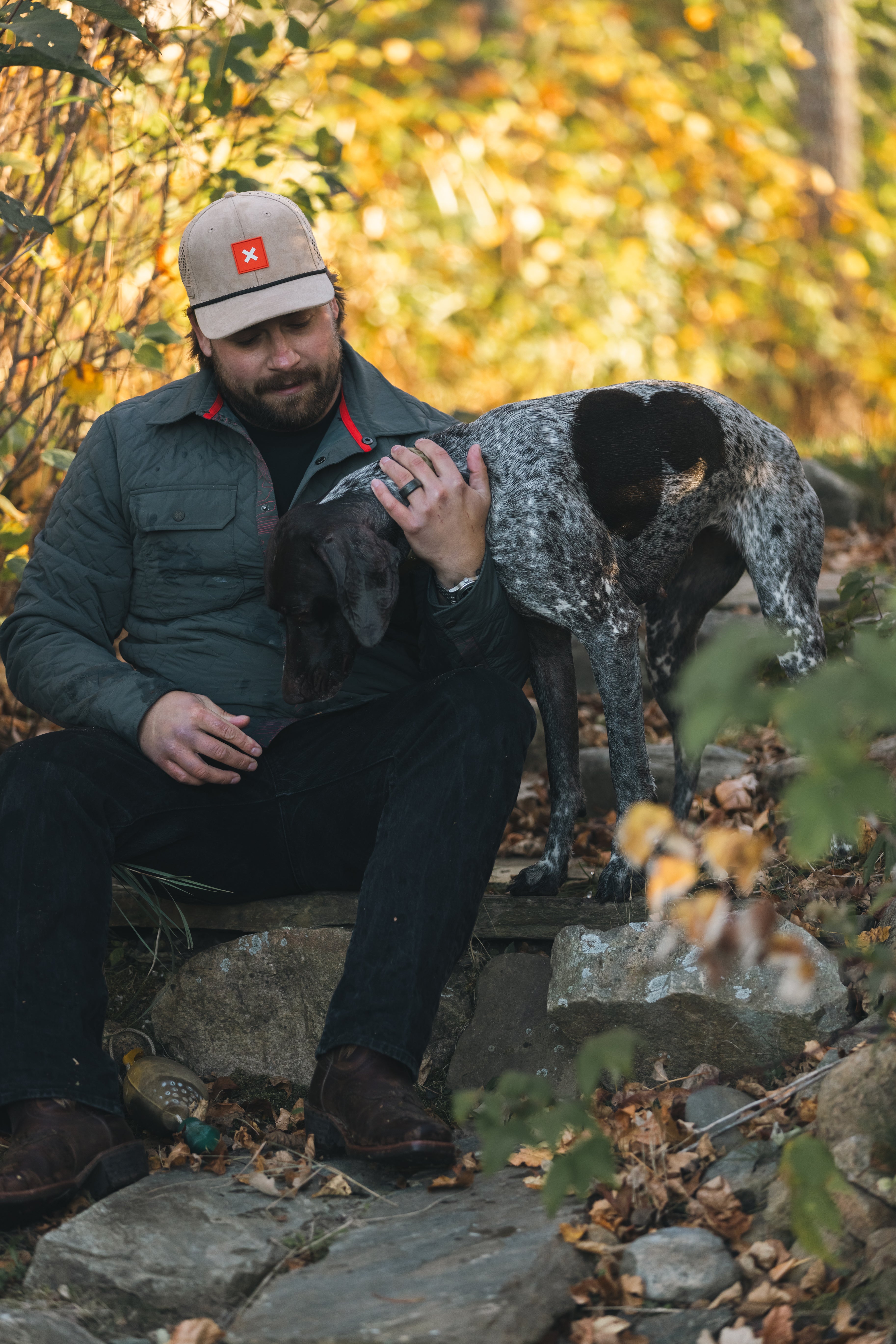 Hunt Bearing Puff Shacket | Charcoal