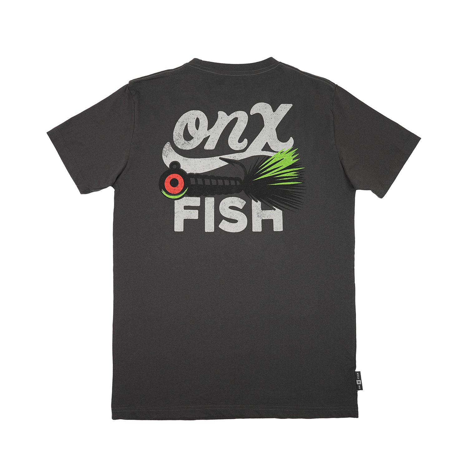 Fish Fuzzy Tail Fever Tee | Charcoal
