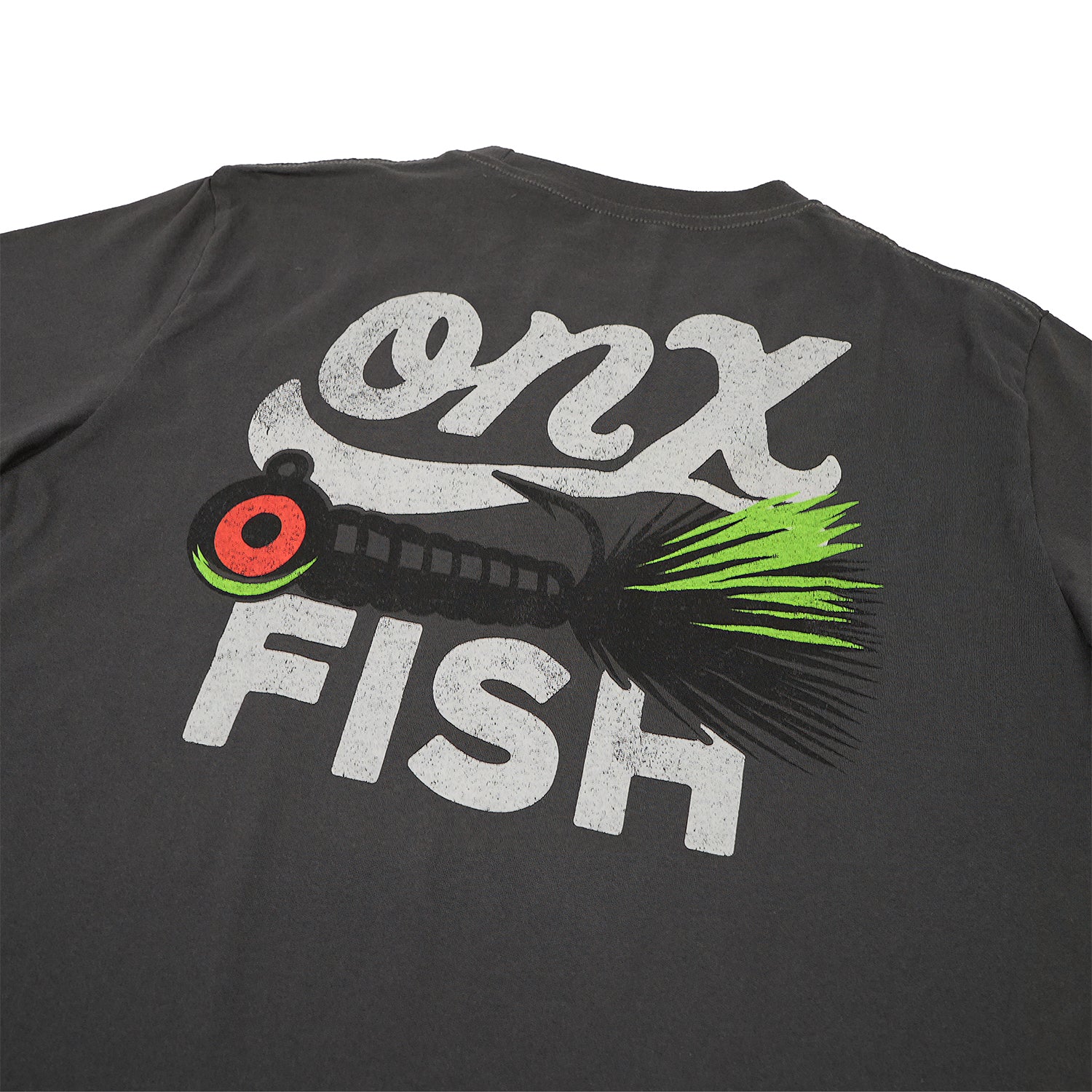 Fish Fuzzy Tail Fever Tee | Charcoal