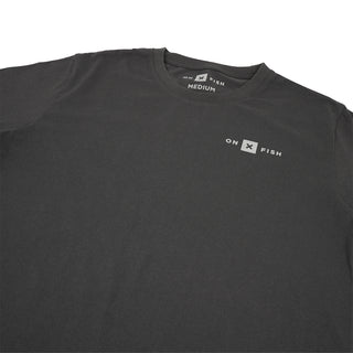 Fish Fuzzy Tail Fever Tee | Charcoal