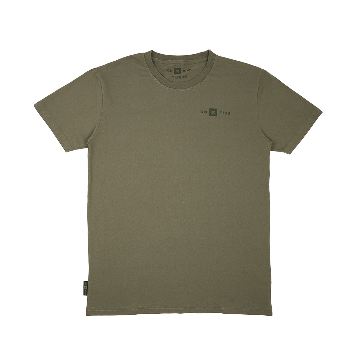 Fish Topwater Tiki Tee | Olive