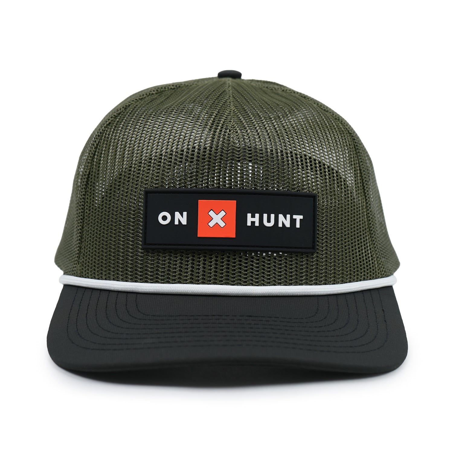 Hunt Crosswind Mesh Hat | Olive and Black