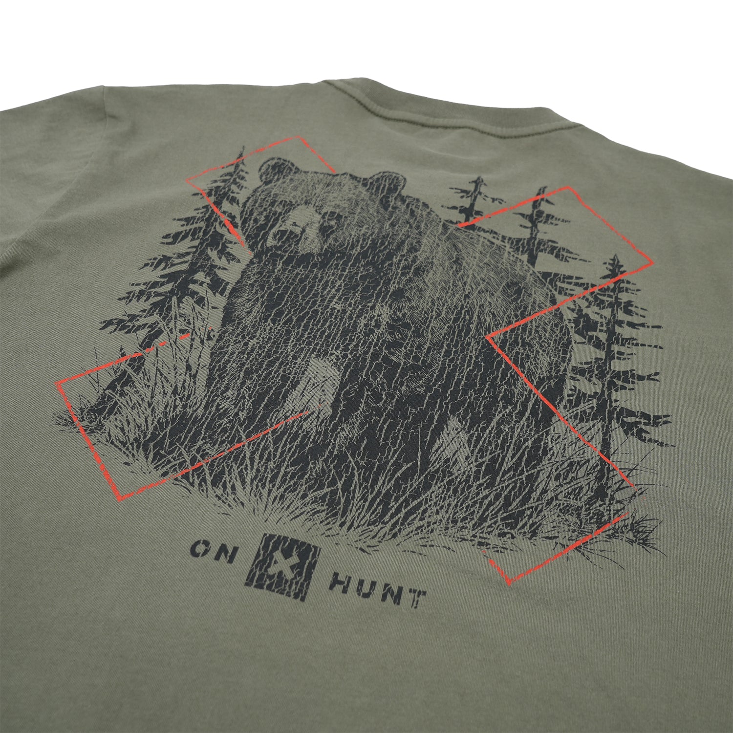 Hunt Frontier Grizz Tee | Olive
