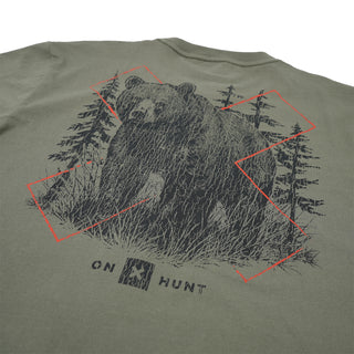 Hunt Frontier Grizz Tee | Olive