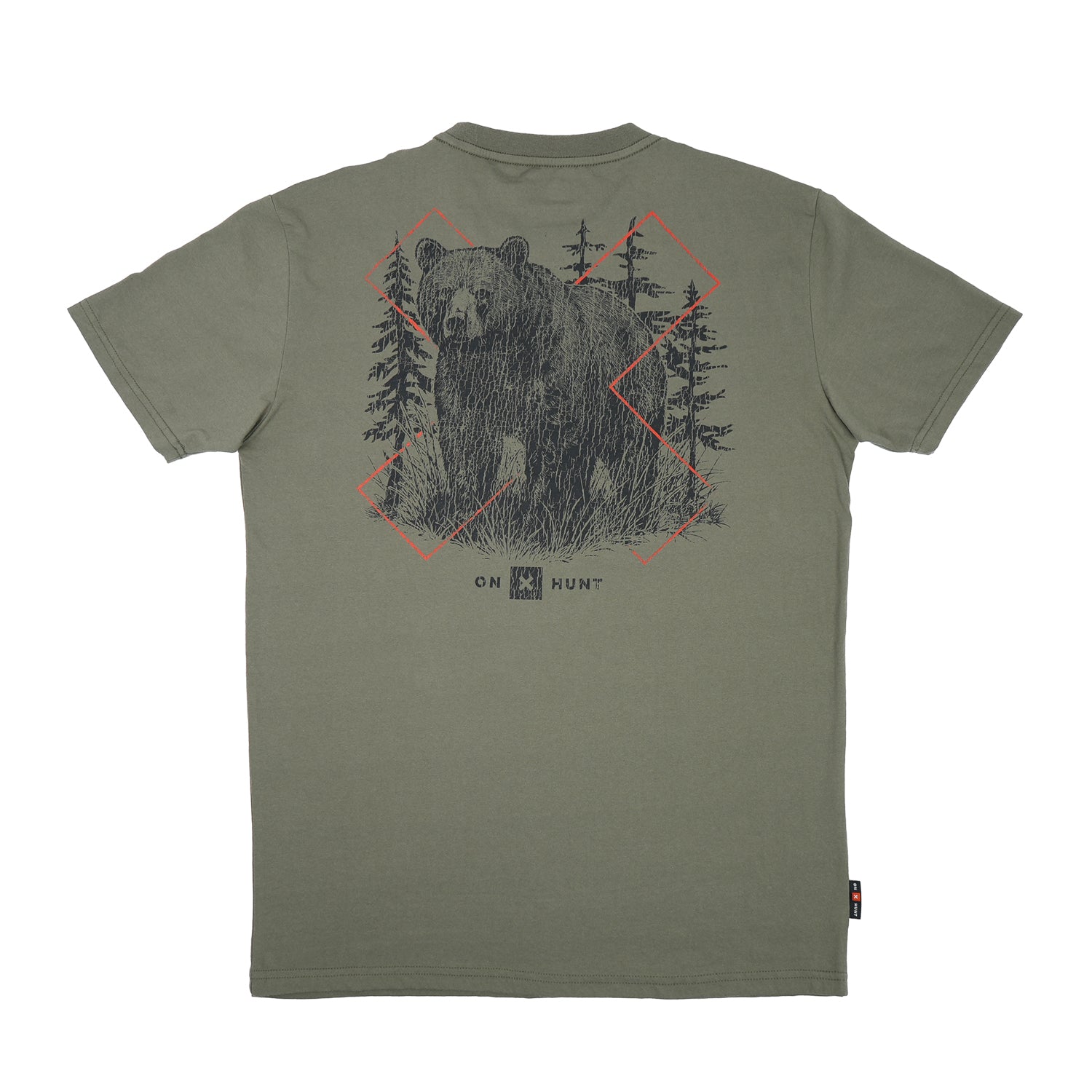 Hunt Frontier Grizz Tee | Olive