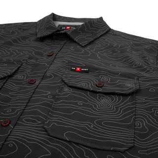 Hunt Traverse Airflow Button Down Shirt | Charcoal