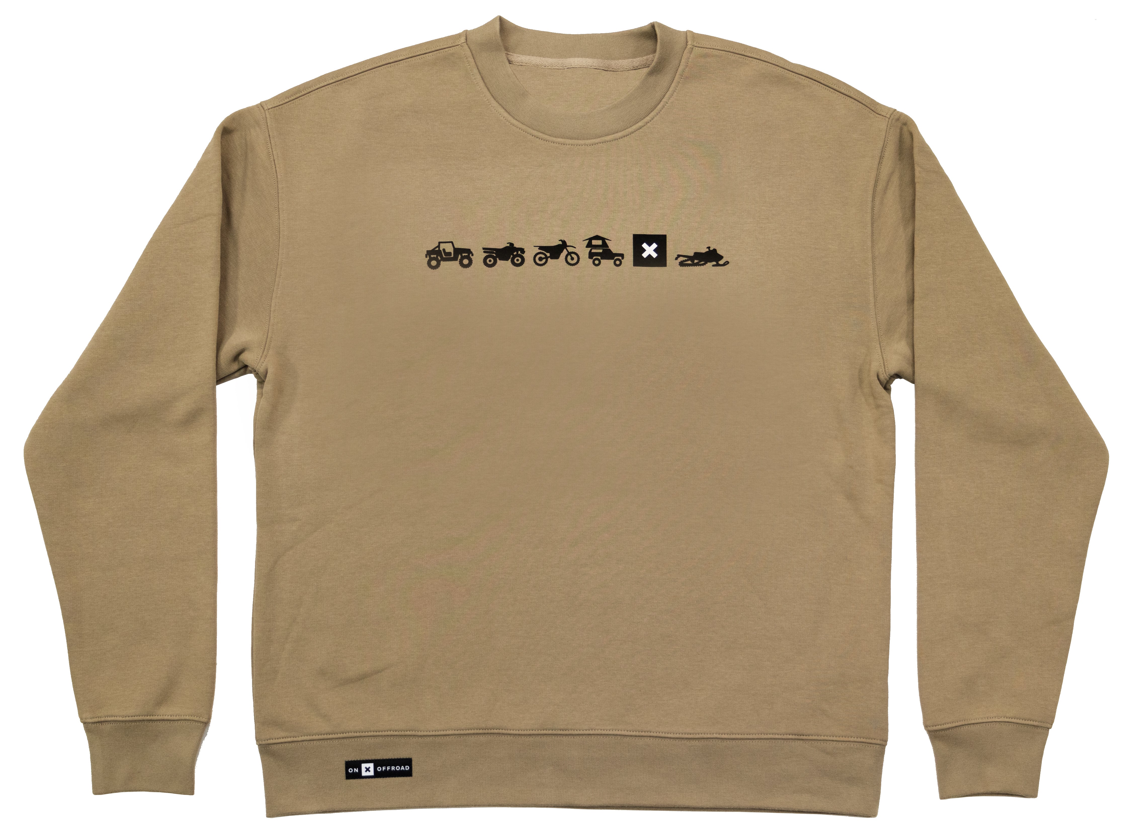 Offroad Icon Crewneck Sweatshirt | Multiple Colors – onX Shop