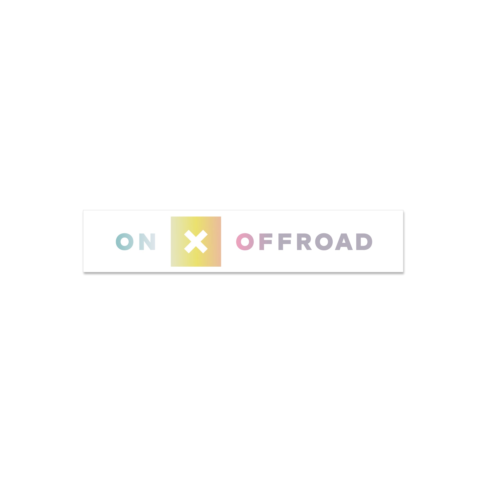 Offroad Small Decal | Multiple Colors and Finishes