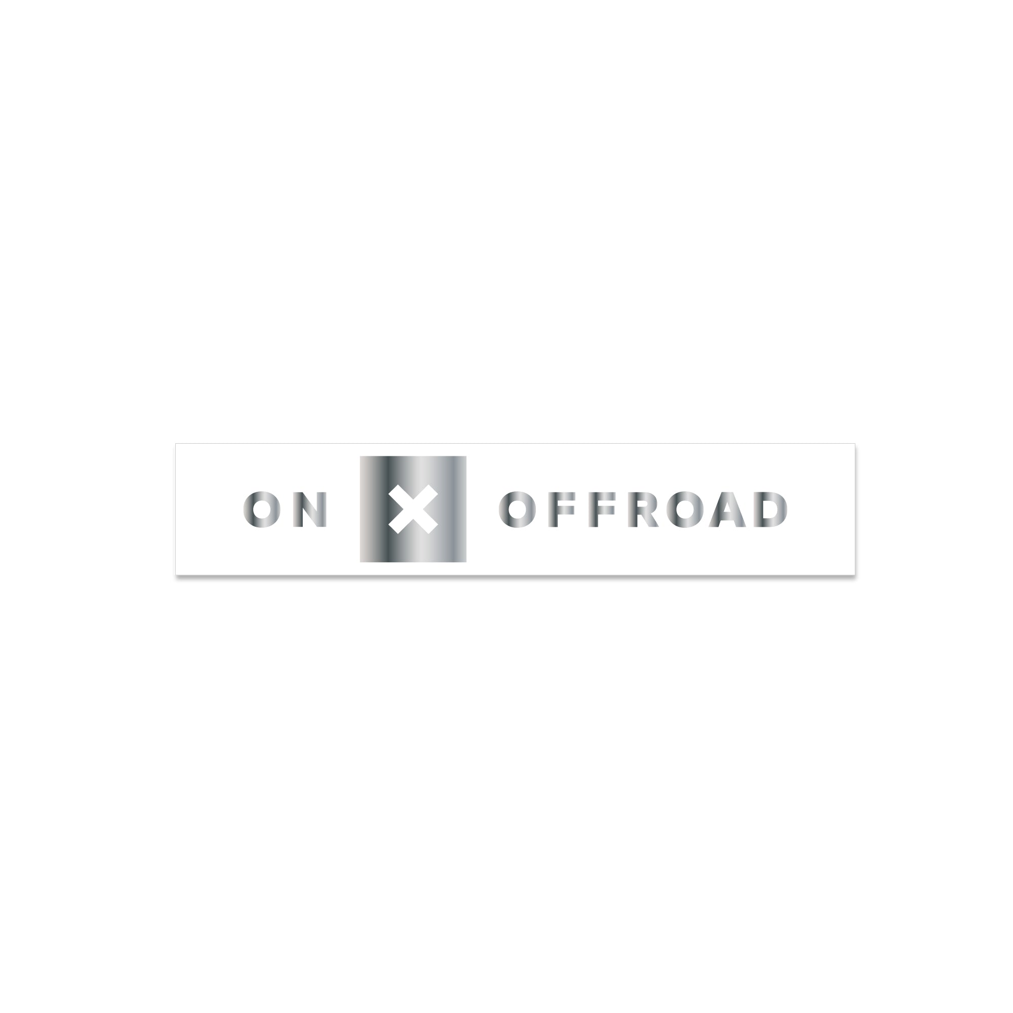 Offroad Small Decal | Multiple Colors and Finishes