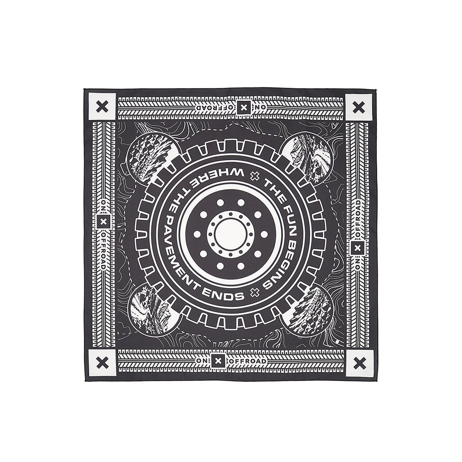 Offroad Fun Begins Bandana | Black