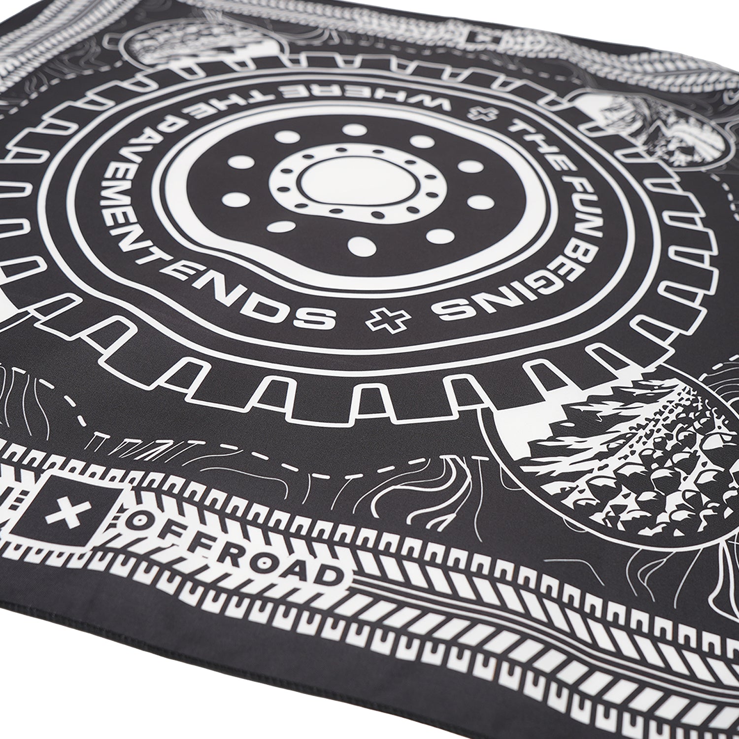 Offroad Fun Begins Bandana | Black