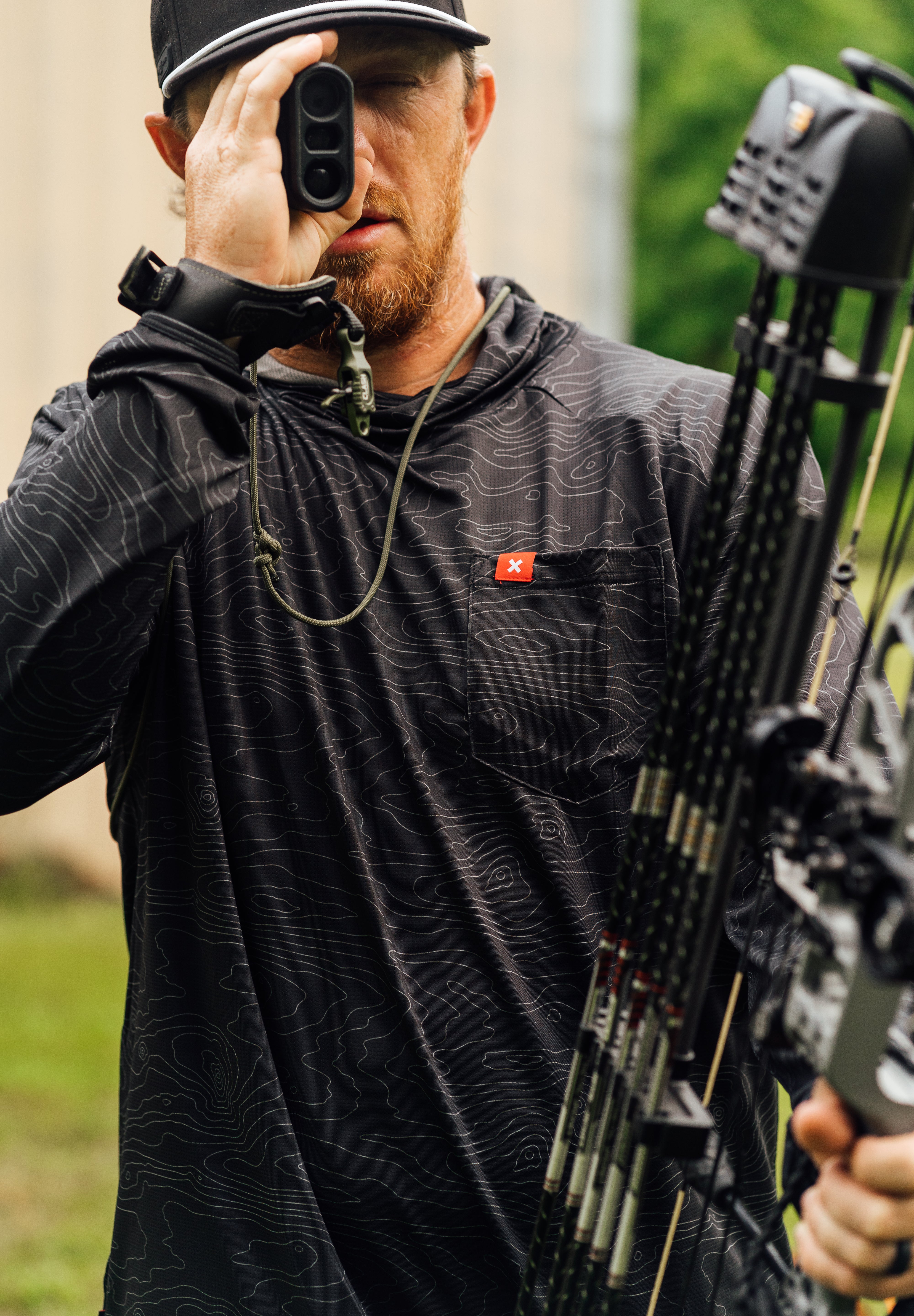 Hunt Shadowline Airflow Hoodie | Black