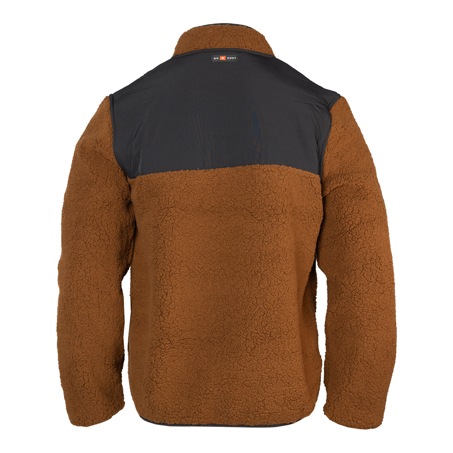 Hunt Elevation Sherpa Snap Pullover | Brown