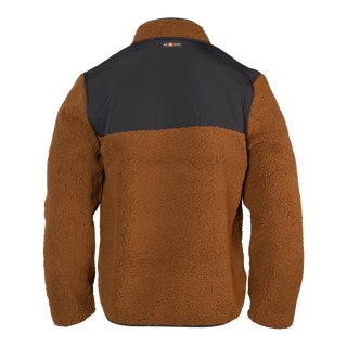 Hunt Elevation Sherpa Snap Pullover | Brown