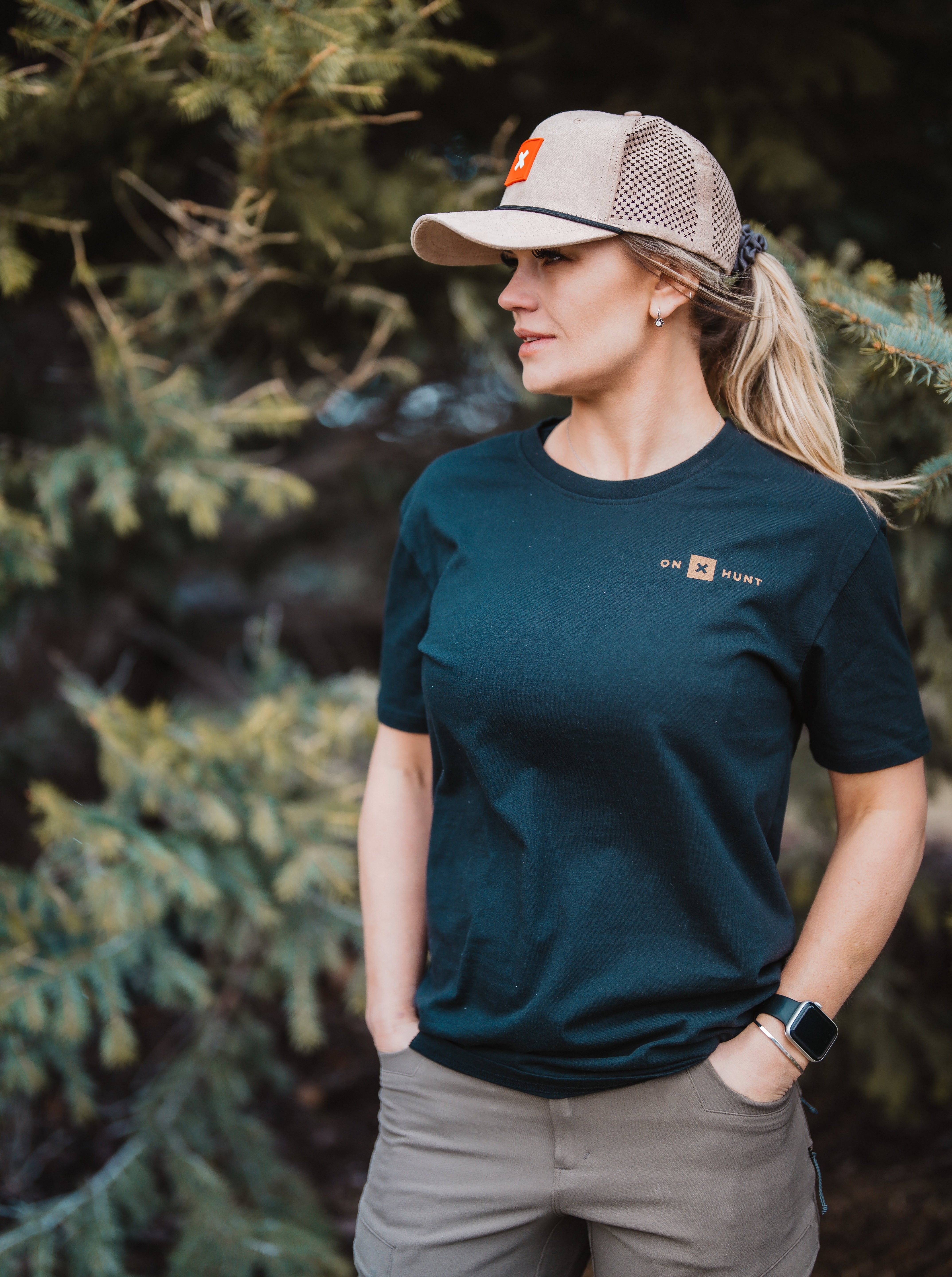 Hunt Pineywoods Gobbler Tee | Black