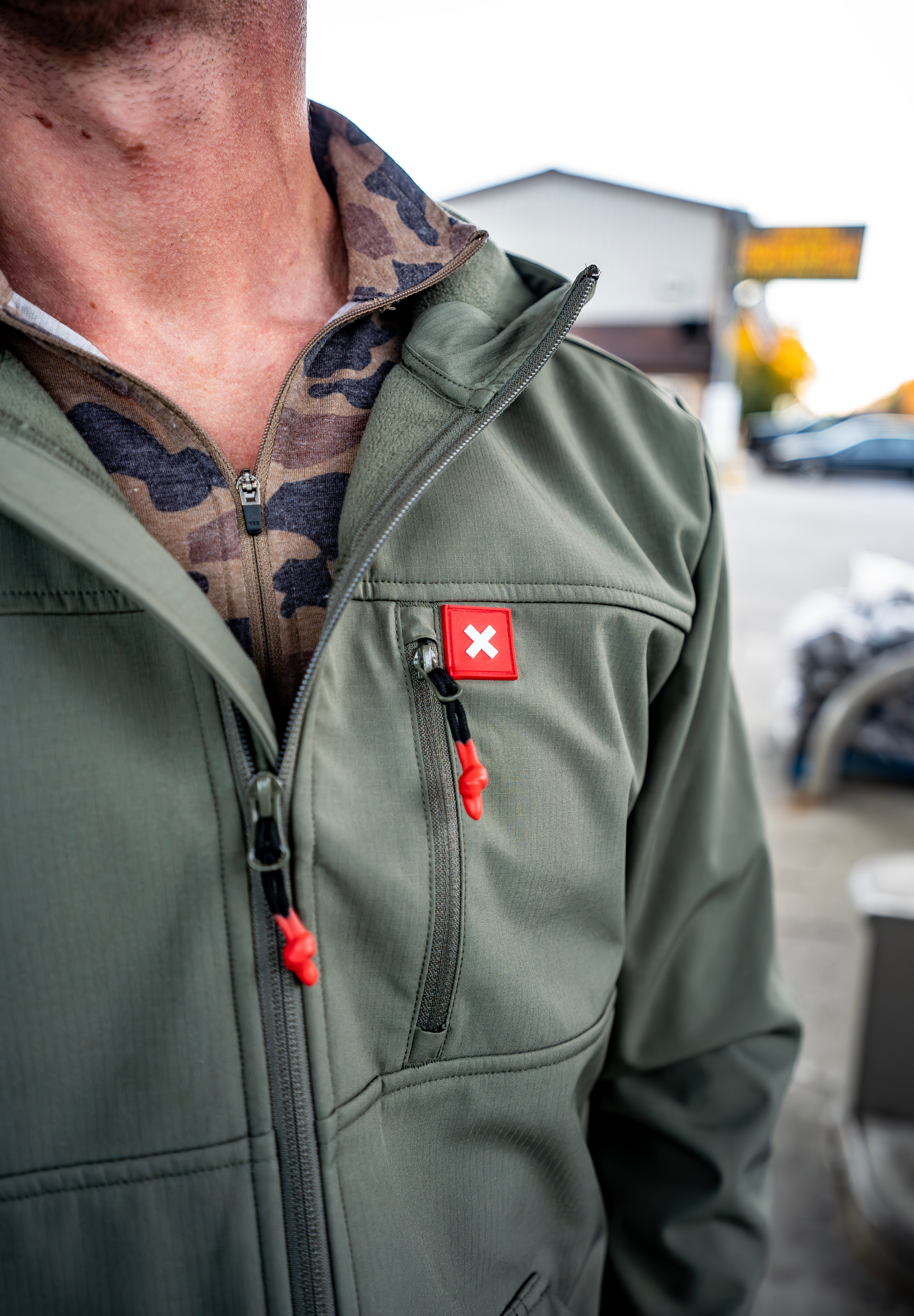 Hunt Waypoint Softshell Jacket | Olive Green