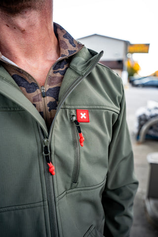 Hunt Waypoint Softshell Jacket | Olive Green