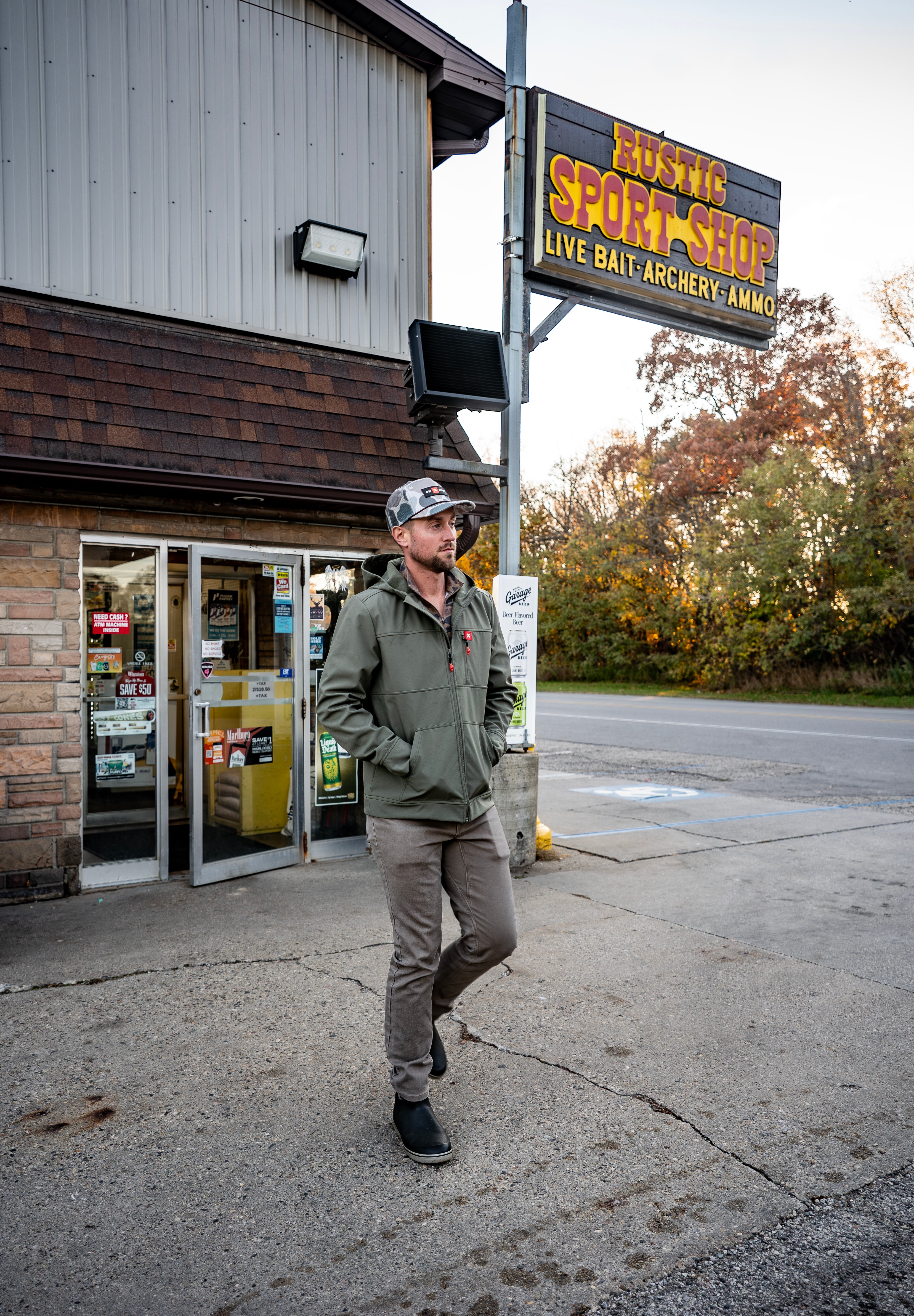 Hunt Waypoint Softshell Jacket | Olive Green