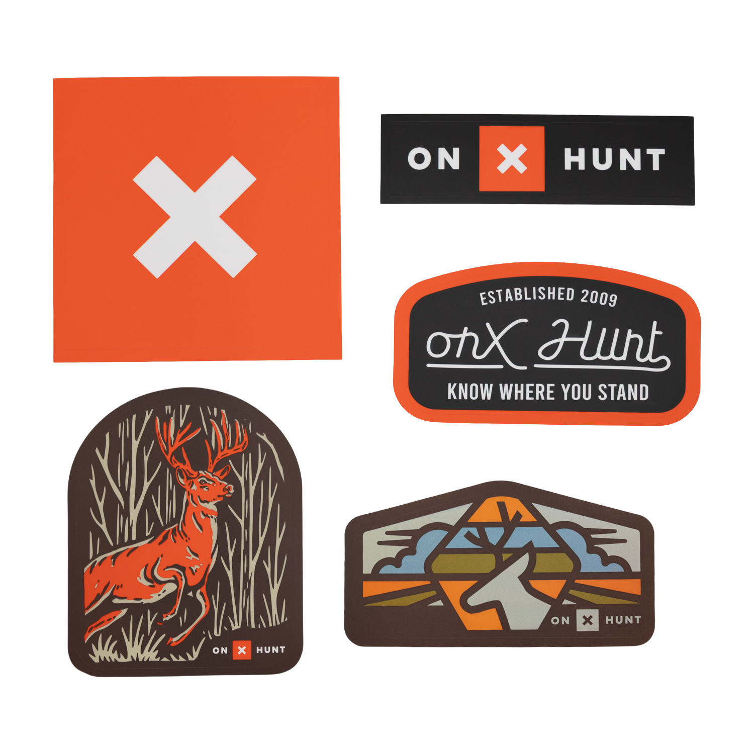 Hunt Landmark Sticker Pack