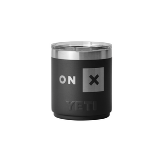 onX Yeti Rambler 10oz Lowball | Black