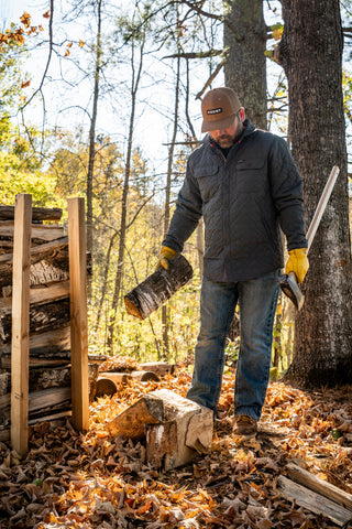 Hunt Bearing Puff Shacket | Charcoal
