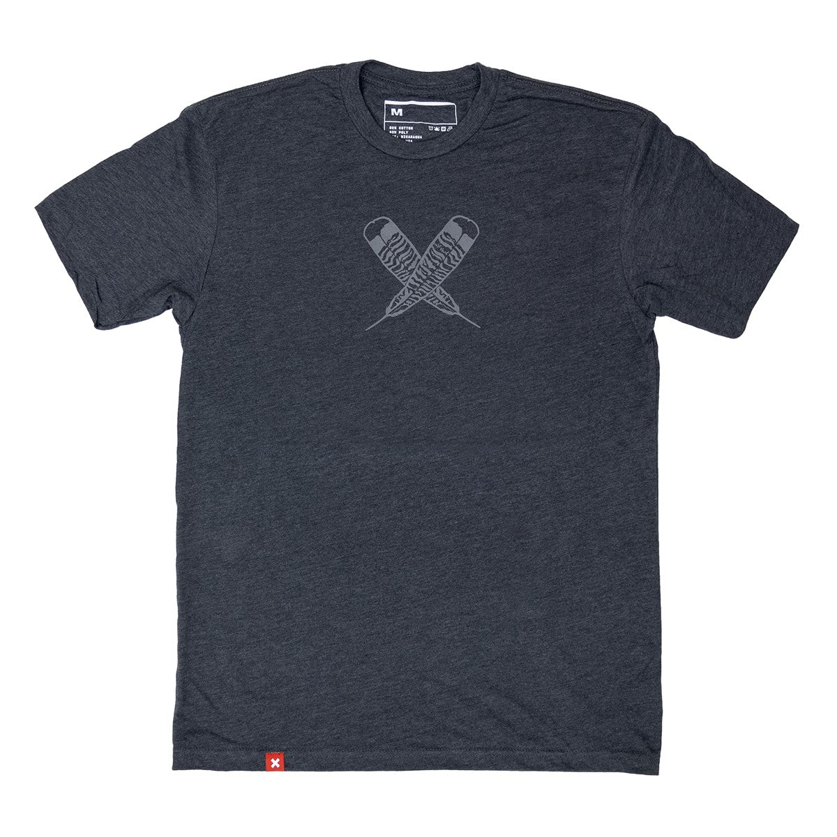 Hunt X-Feather Tee | Charcoal