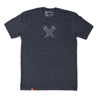 Hunt X-Feather Tee | Charcoal