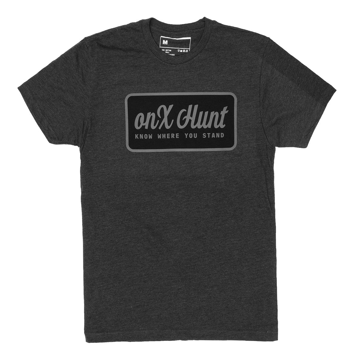 Hunt Monument Tee | Charcoal