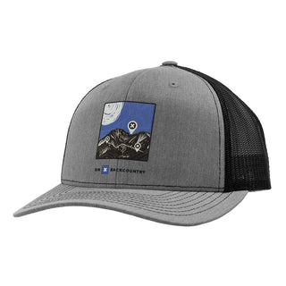Backcountry Mountain Sun Hat | Grey and Black