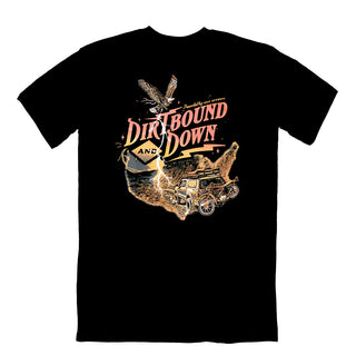 Offroad Dirtbound and Down Overlander Tee | Black
