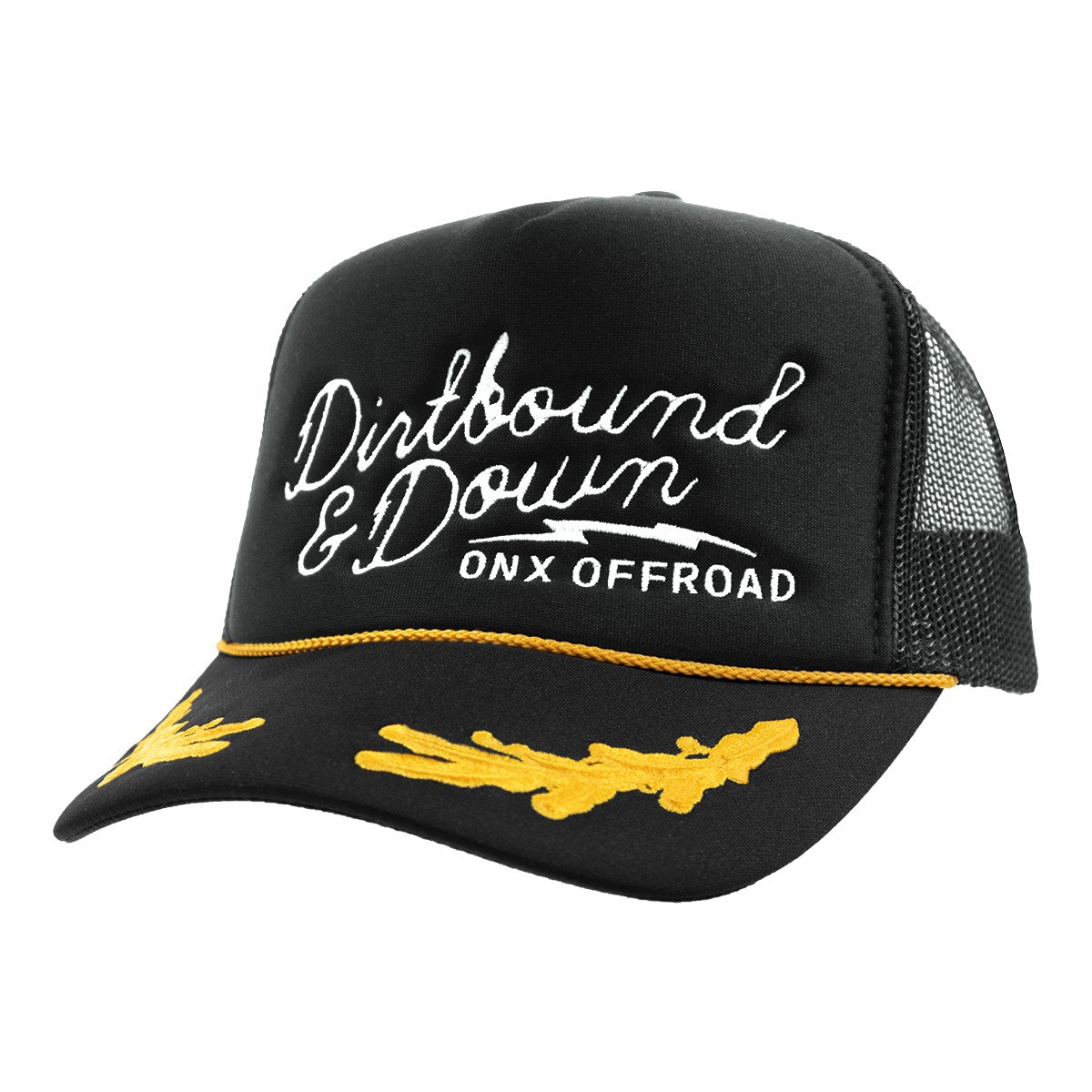 Offroad Dirtbound and Down Trucker | Black