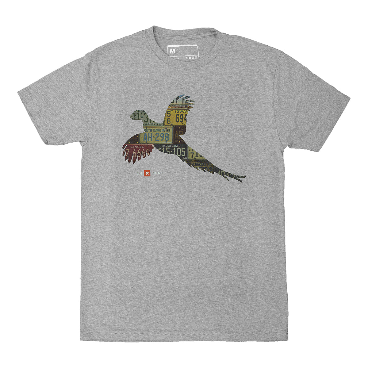 Mens Pheasant Hunt Badge T-Shirt