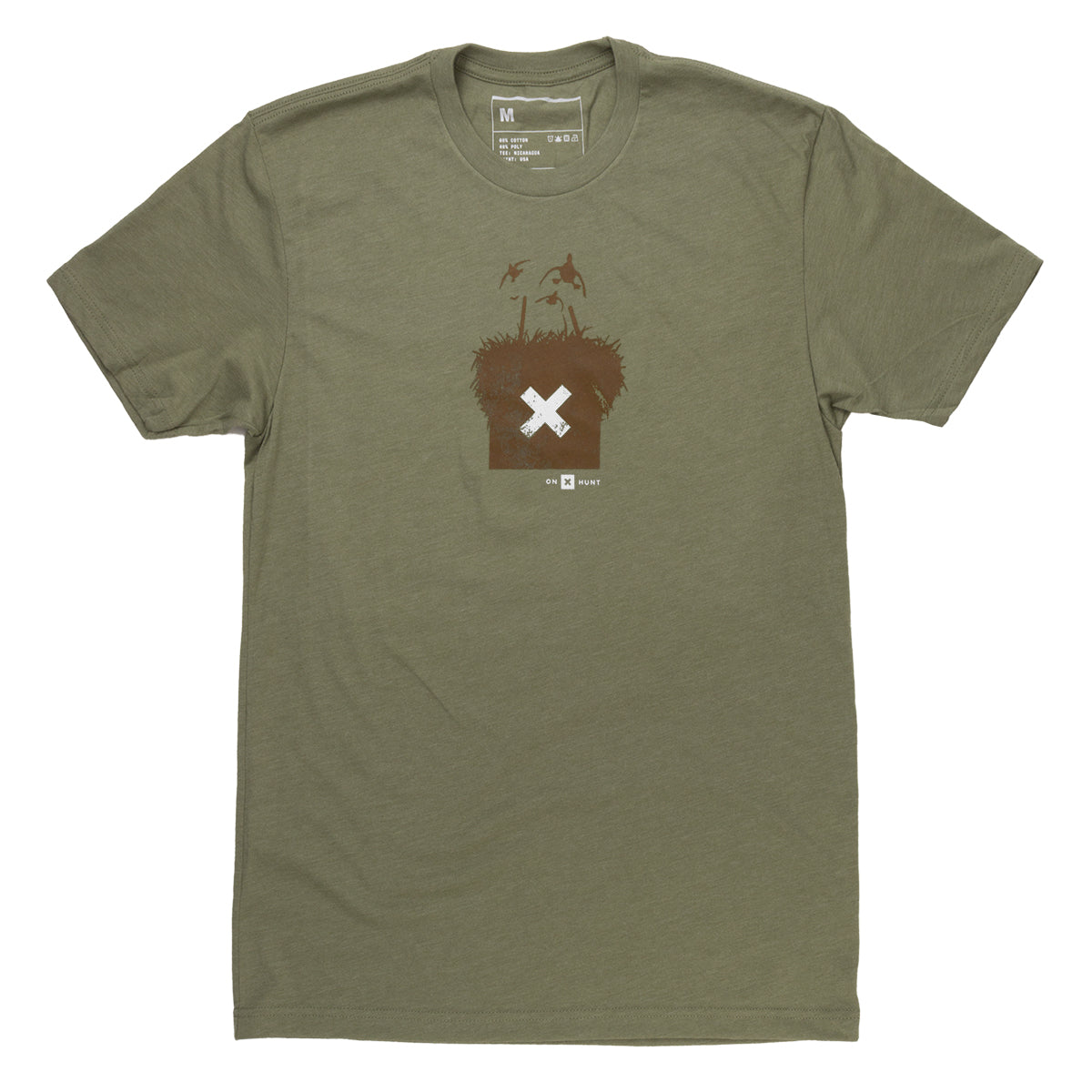 Hunt Waterfowl X Tee | Light Olive